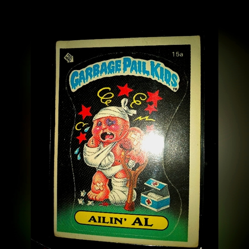 Garbage pail kids collectors card